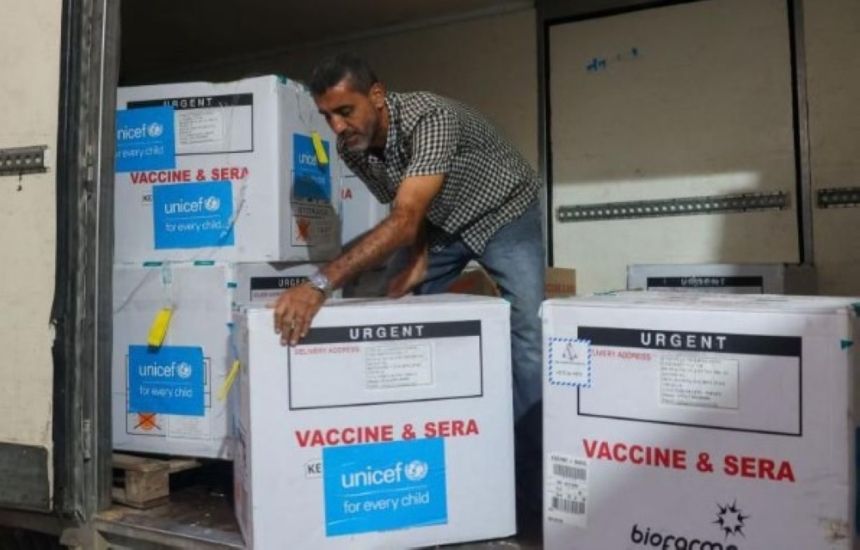 "الصحة العالمية" تستعد لإطلاق حملة تطعيم ضد شلل الأطفال بغزة