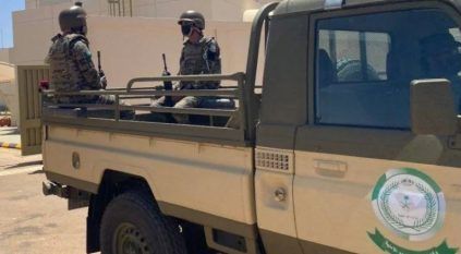 لقطات لجريان سيول وادي رملان في جازان