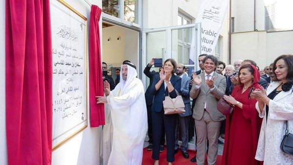 حاكم الشارقة يفتتح المعهد الثقافي العربي في ميلانو