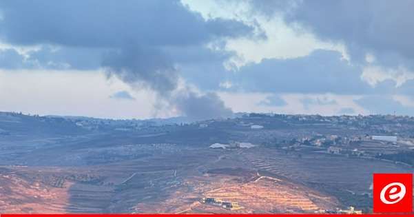 "النشرة": غارات إسرائيلية استهدفت بيت ياحون والعديسة والطيبة وقنابل دخانية على أطراف برج الملوك