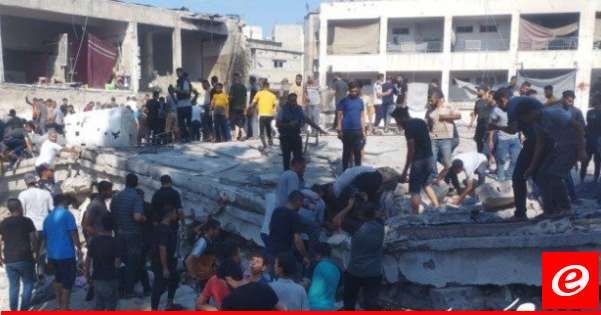 مقتل 10 فلسطينيين وإصابة آخرين بقصف إسرائيلي استهدف مدرسة صفد ومواقع أخرى في غزة