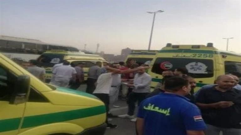 أتوبيس يصدم عددًا من المارة بمحور جوزيف تيتو