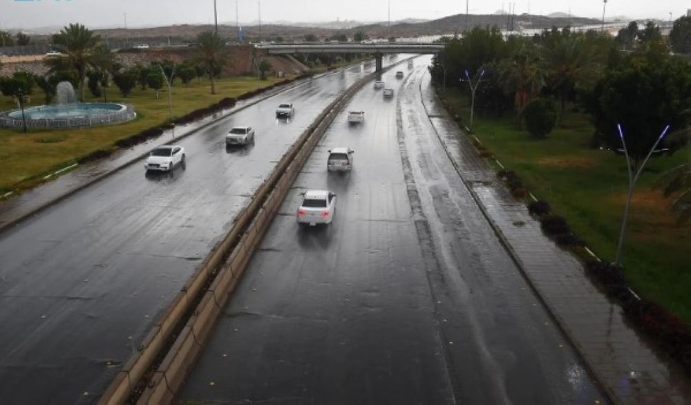 "الأرصاد": أمطار متفاوتة الشدة على بعض مناطق المملكة