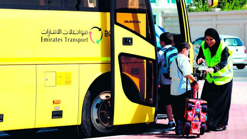 الامارات | «مواصلات الإمارات» تراقب رحلات الطلبة بـ 7 كاميرات