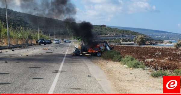 "النشرة": غارة من مسيّرة إسرائيلية استهدفت سيارة على طريق عام الناقورة