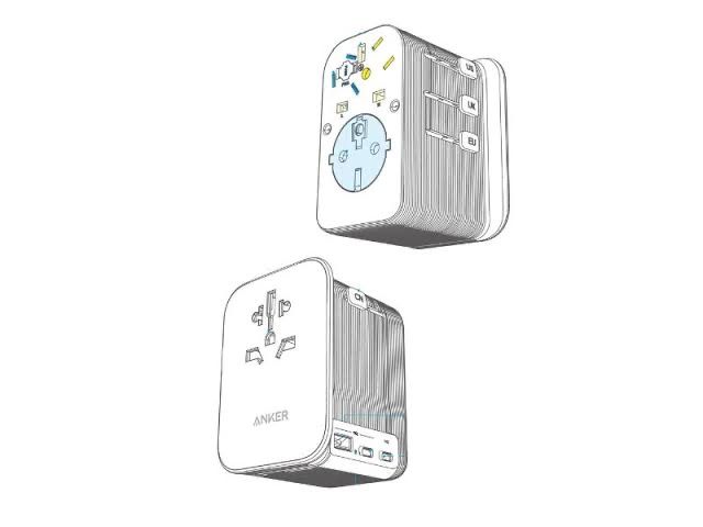 تكنولوجيا: محول سفر جديد 4 في 1 بقوة 65 واط من Anker يظهر في صورة مسربة