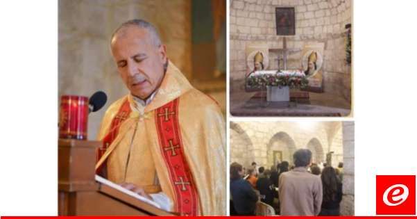 قداس في كنيسة مار ماما الأثرية في اهدن بمناسة عيده