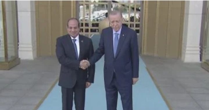 مراسم استقبال رسمية للرئيس السيسي في تركيا (فيديو)