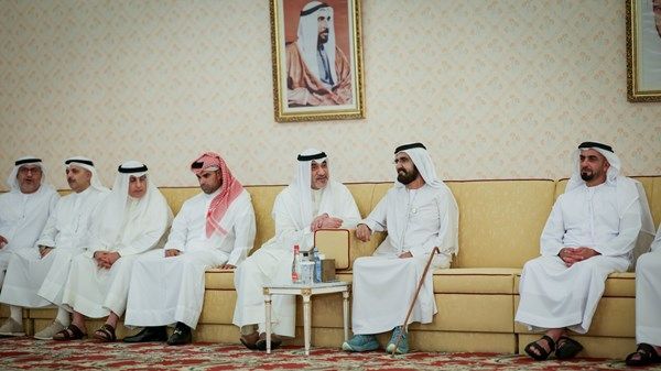 محمد بن راشد يلتقي النائب الأول لرئيس مجلس الوزراء ووزير الدفاع ووزير الداخلية الكويتي