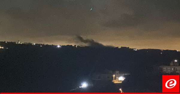 الطائرات الحربية الاسرائيلية شنّت غارة جوية استهدفت الخيام