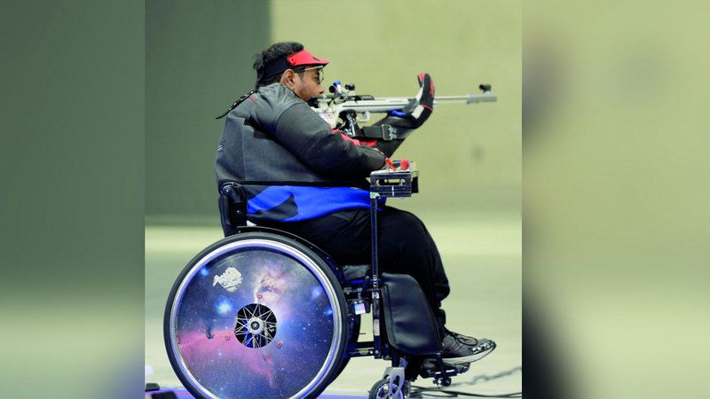 الامارات | العرياني سادس رماية البندقية 50 متراً في «بارالمبية باريس»