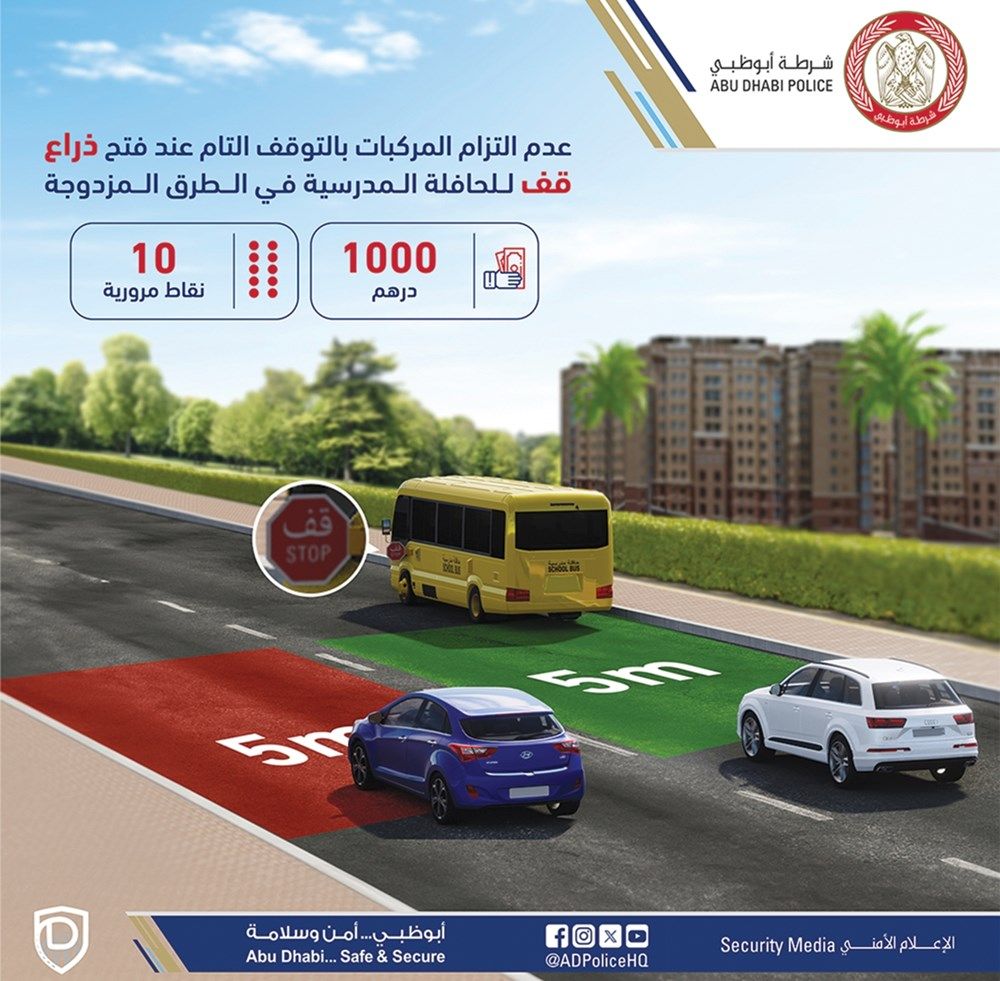 شرطة أبوظبي: عودة آمنة للمدارس وخطة شاملة لتوفير السلامة للطلاب