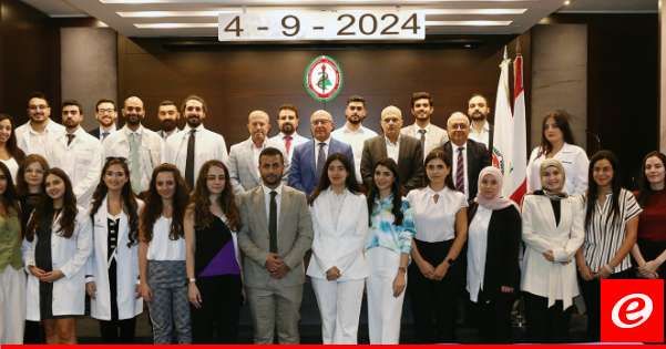 بخاش دعا الأطباء الجدد للتشبث بأرض لبنان ومساعدة أهله على الصمود: أنتم حراس الصحة