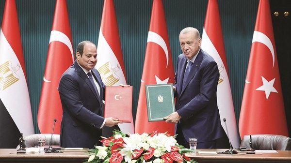 تركيا ومصر توقعان اتفاقيات لتعزيز التعاون