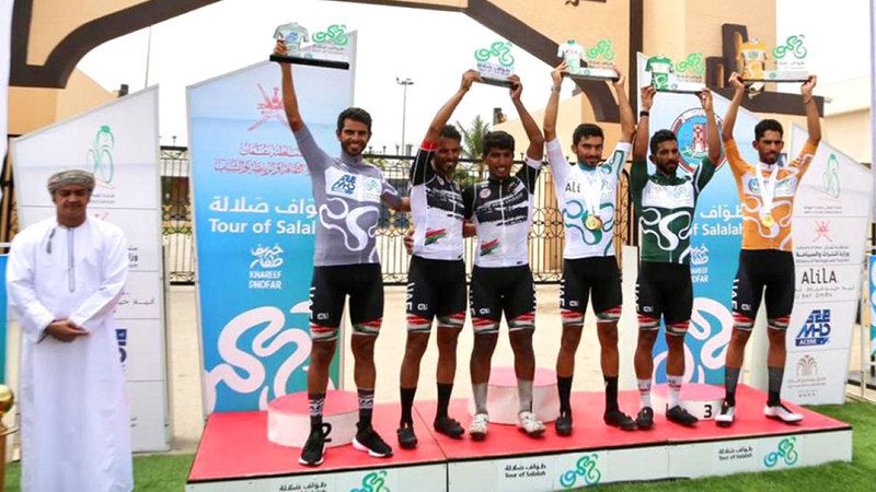 الامارات | 6 درّاجين يمثلون المنتخب في طواف صلالة