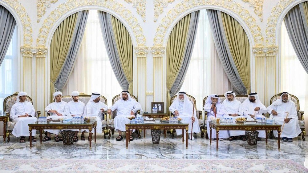 سيف بن زايد يعزي في وفاة هيرة خليفة الخييلي