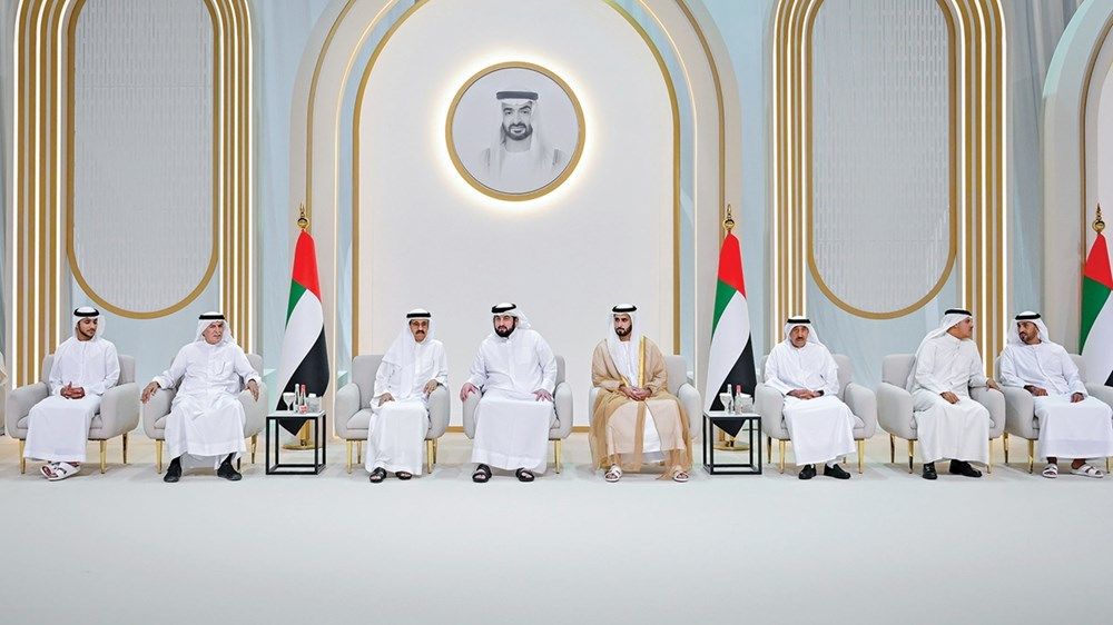 حاكما عجمان ورأس الخيمة والشيوخ يحضرون أفراح الكندي والغرير