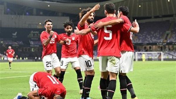 منتخب مصر يتقدم بثنائية على الرأس الأخضر بالشوط الأول