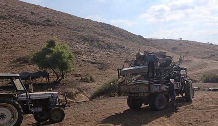 الاحتلال الإسرائيلي يُهجّر عائلات فلسطينية من الأغوار الشمالية