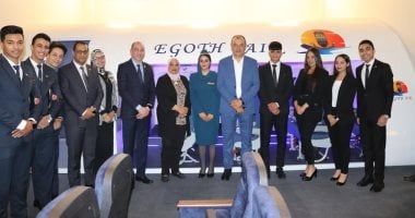 وزير قطاع الأعمال العام يتفقد معهدي "إيجوث" للسياحة والفنادق