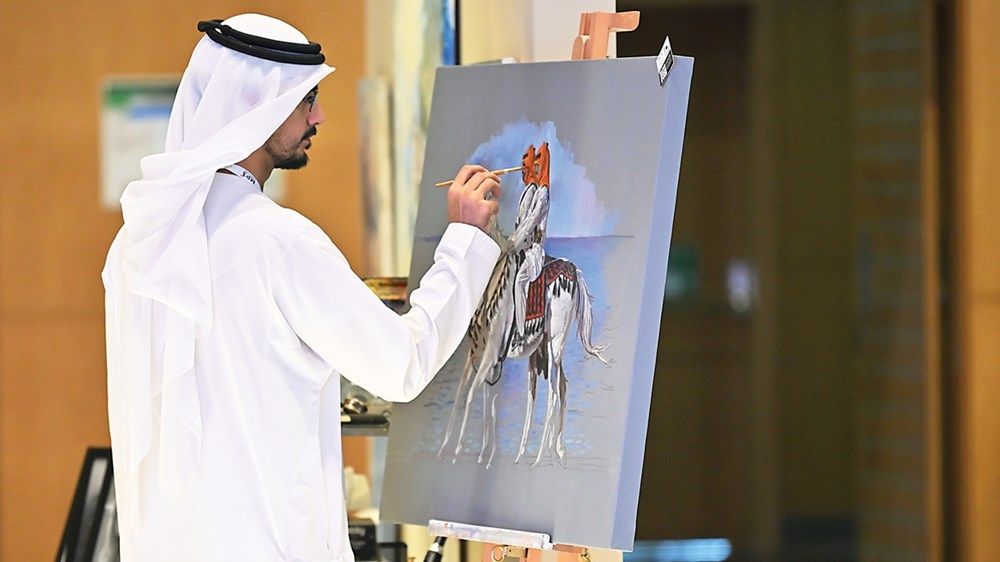 «الصيد والفروسية».. إبداعات فنية عالمية تحتفي بالتراث