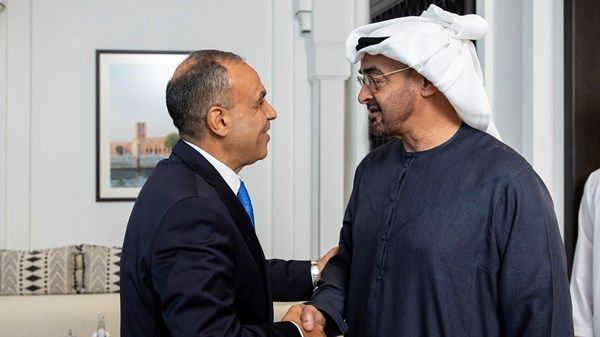رئيس الدولة يستقبل وزير الخارجية المصري
