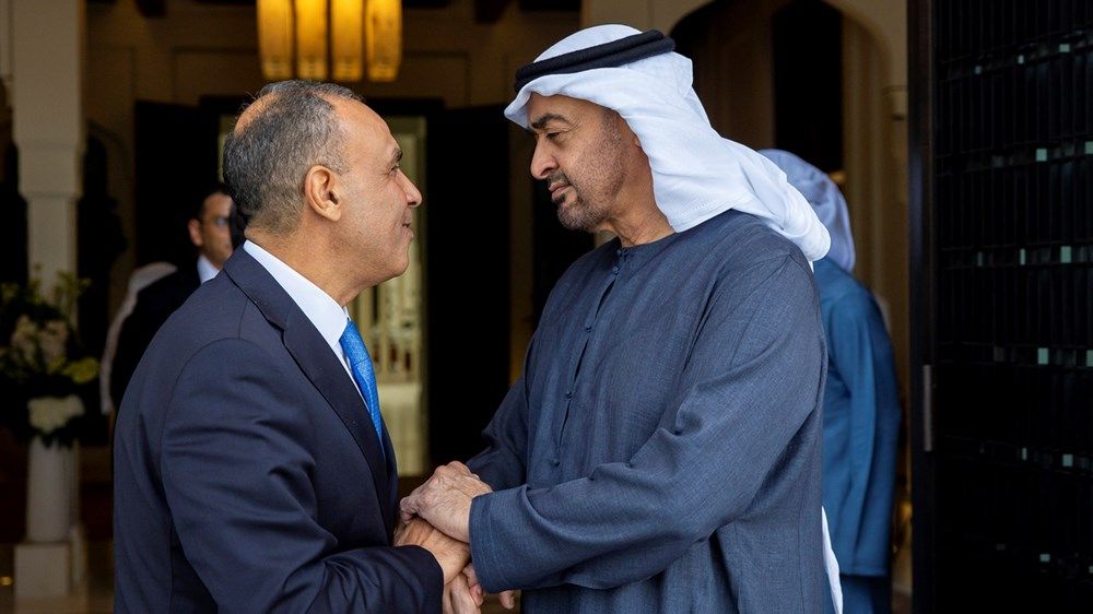رئيس الدولة يستقبل وزير الخارجية المصري