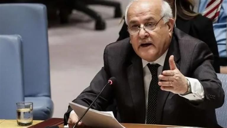 مندوب فلسطين بالأمم المتحدة: مجلس الأمن أخفق في تحمل مسؤولياته لوقف الحرب