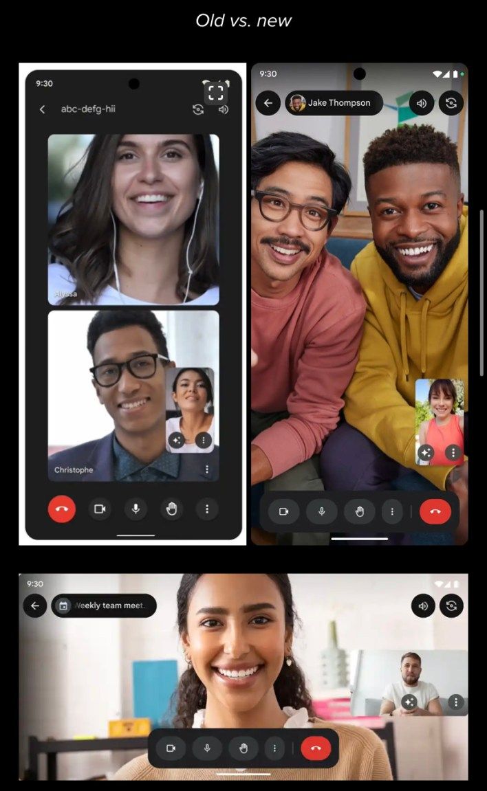 تكنولوجيا: تطبيق Google Meet لنظام أندرويد يحصل على واجهة مستخدم جديدة للفيديو