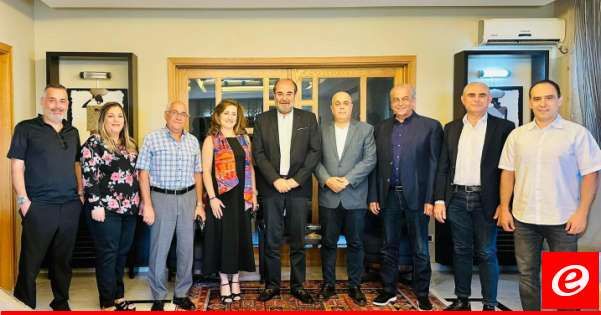 عقيص التقى رئيس تجمع الصناعيين في البقاع وبحثا بواقع الصناعة الوطنية وسرعة نهوضها