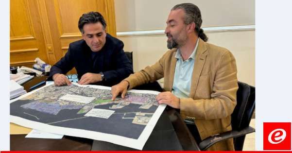 حمية تناول مع عمر عيتاني واقع مرفأ بيروت والمشاريع المنجزة فيه