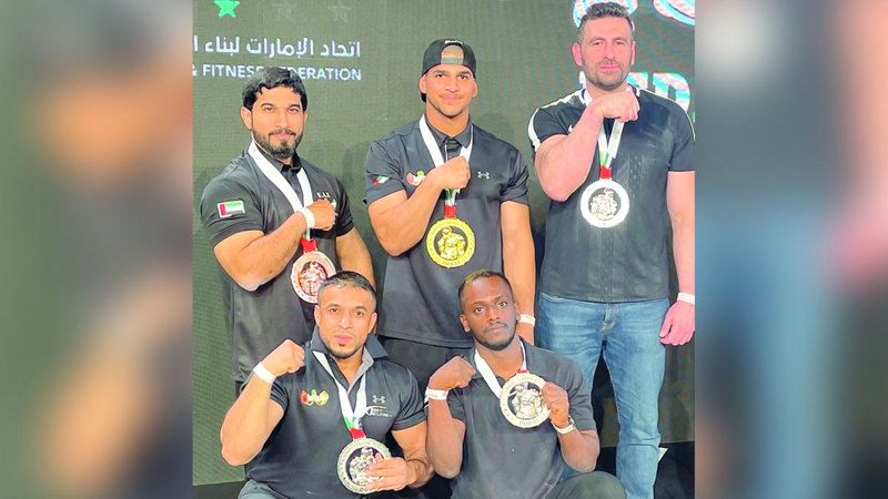 الامارات | 8 ميداليات للإمارات في بطولة العرب لمصارعة الذراعين