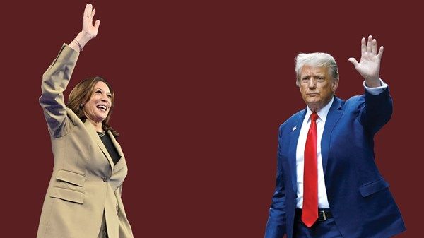 ترامب وهاريس في أول مناظرة تلفزيونية غداً