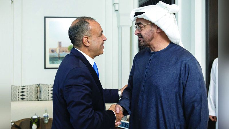 الامارات | رئيس الدولة ووزير الخارجية المصري يبحثان التعاون والعمل المشترك