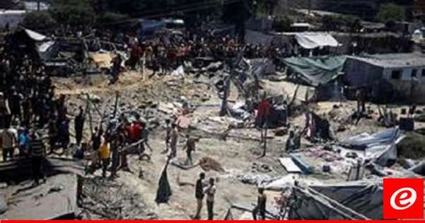 "نيويورك تايمز": الهجوم على المواصي تم على الأرجح باستخدام قنابل يبلغ وزنها 2000 رطل