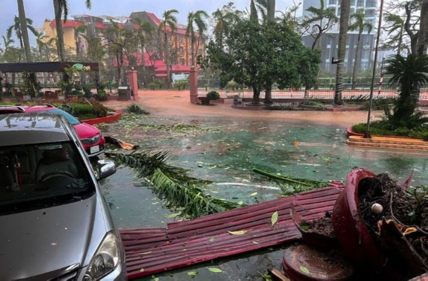 صور| إعصار ياجي يخلف دمارًا كبيرًا في فيتنام ويقتل  65 شخصًا