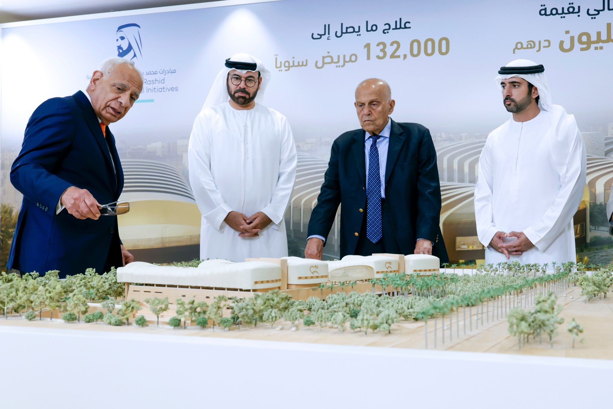 الامارات | حمدان بن محمد: رسالة محمد بن راشد الإنسانية مستمرة في نشر الأمل والشفاء لكل محتاج
