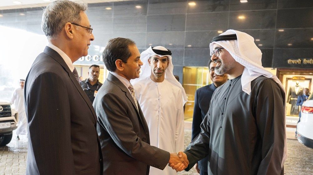 خالد بن محمد بن زايد: حريصـون على مواصلة تطوير العلاقات الاقتصادية مع الهند