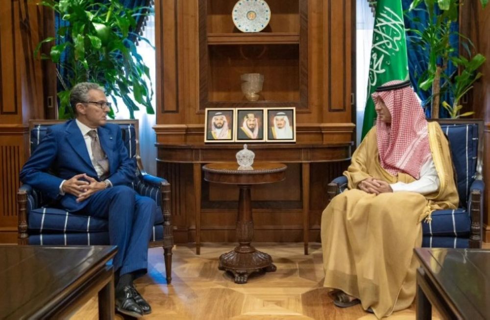 الجبير يستقبل سفير إيطاليا المعين لدى المملكة
