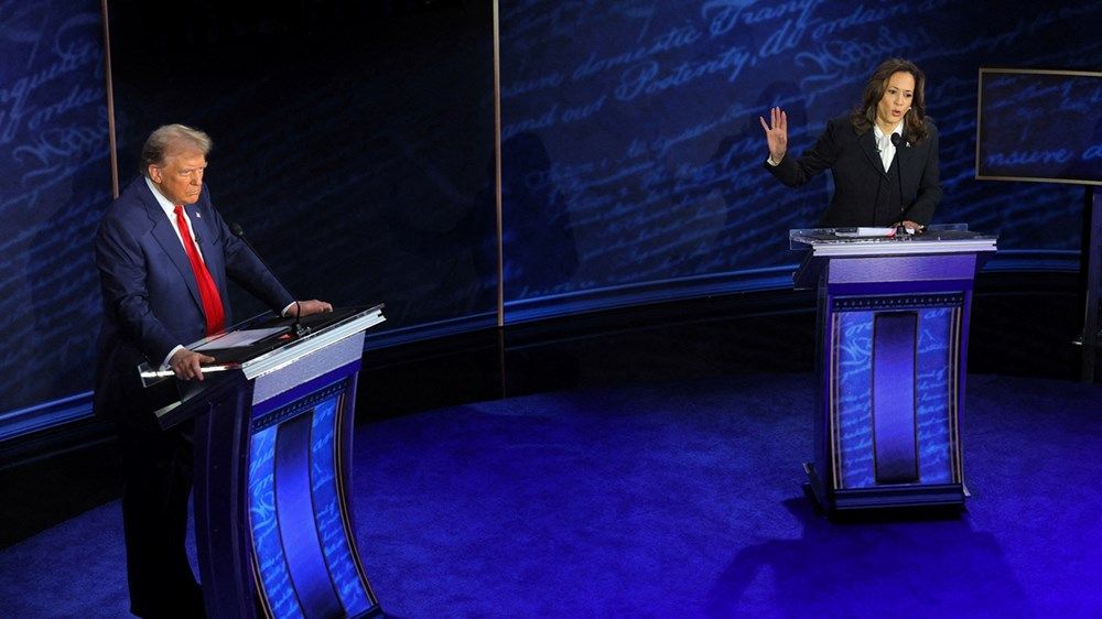 صدى مواقع التواصل بعد المناظرة التاريخية بين هاريس وترامب