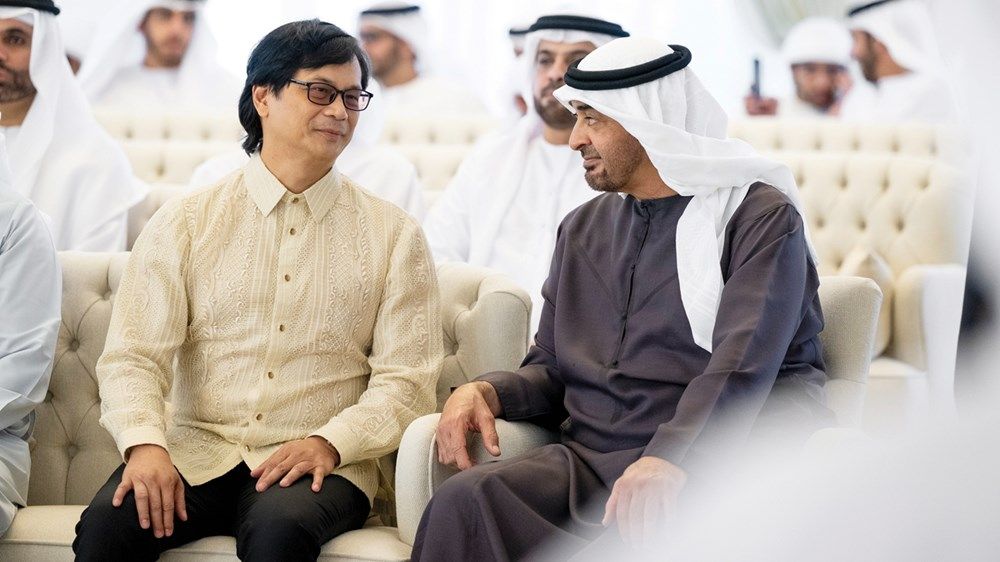 رئيس الدولة: تمنياتنا للفلبين وشعبها الصديق بمزيد من النماء