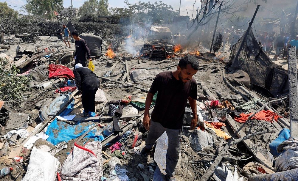 «في ظل غيبوبة أصابت ضمير العالم».. بيان قوي من الأزهر بشأن مجـ.زرة مخيم المواصي بخان يونس