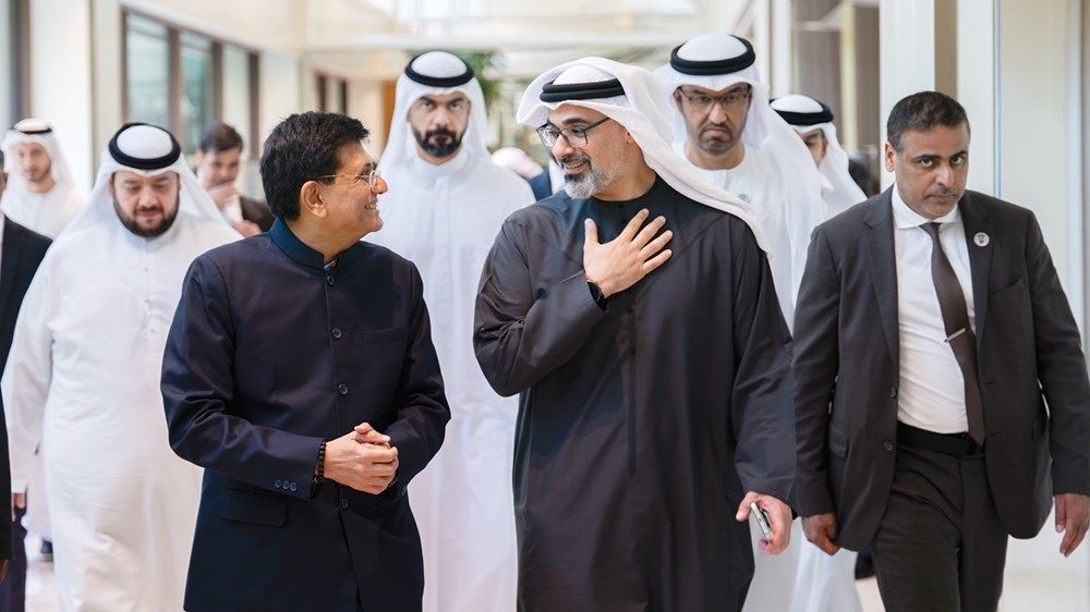 خالد بن محمد بن زايد: حريصـون على مواصلة تطوير العلاقات الاقتصادية مع الهند
