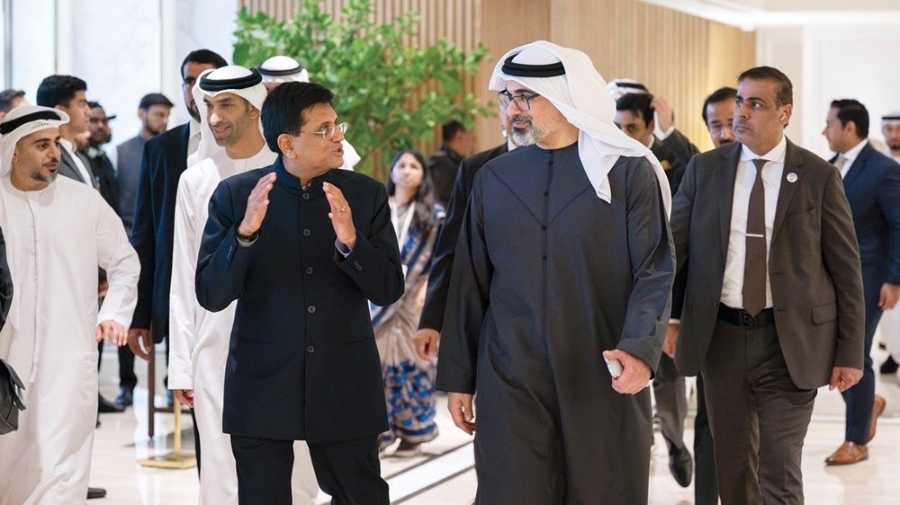 خالد بن محمد بن زايد: حريصـون على مواصلة تطوير العلاقات الاقتصادية مع الهند
