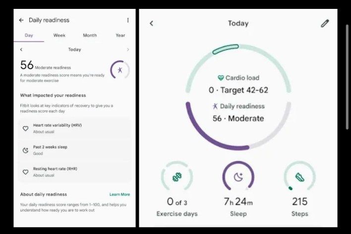 تكنولوجيا: شركة Fitbit تطرح درجة الاستعداد اليومية المجانية والمحدثة للساعات وأجهزة التتبع