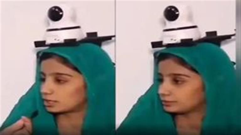 رجل يضع كاميرا مراقبة على رأس ابنته والسبب غير متوقع