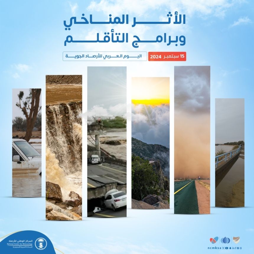 فعاليات توعوية في مختلف مناطق المملكة احتفالاً باليوم العربي للأرصاد الجوية