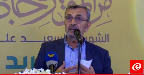 عز الدين: يوم 7 تشرين الاول أضعف معظم عوامل القوة لدى العدو وافشل مشاريع اميركا