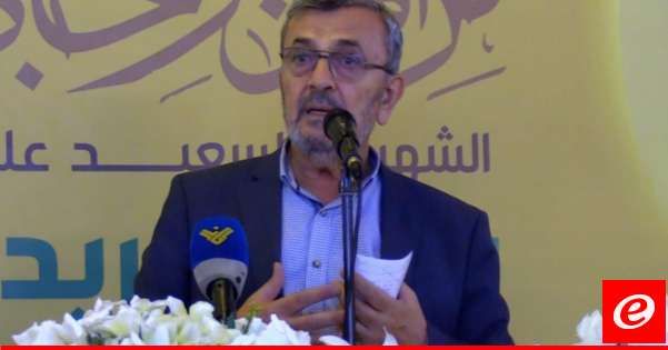 حسن عزّ الدين: أيّ تقدير خاطئ للعدو يورط المنطقة ويتحمل هو مسؤوليته