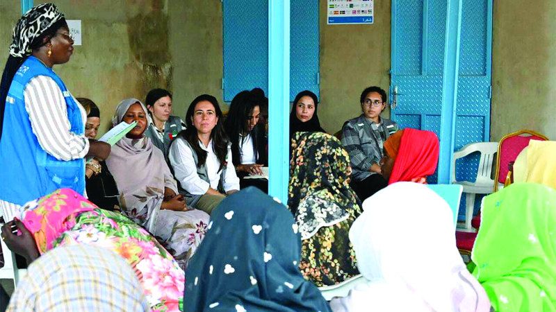 الامارات | الإمارات تدعم السودانيات اللاجئات في تشاد بـ 10.25 ملايين دولار